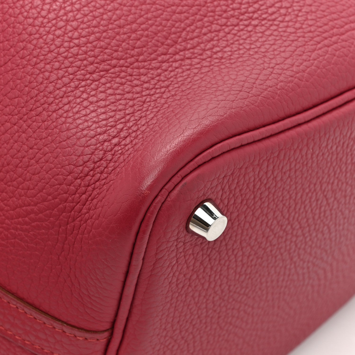 Hermes Taurillon Clemence Picotin Lock 18 PM Rouge Grenat 12 of 12