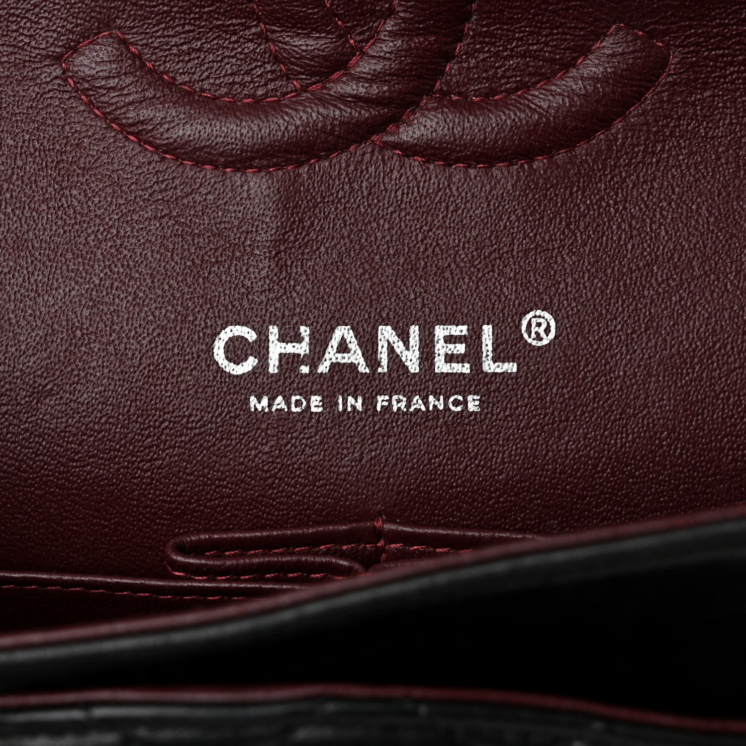 Chanel Lambskin Quilted Medium Double Flap Black 6 of 10