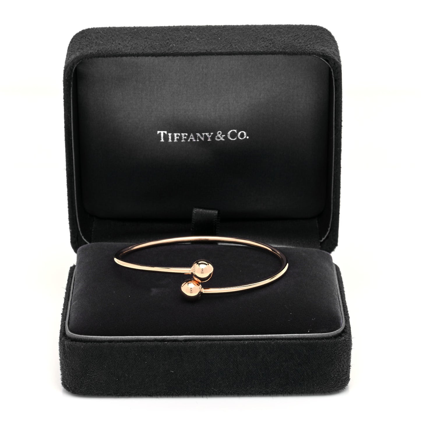 18K Rose Gold 8mm HardWear Ball Bypass Bracelet