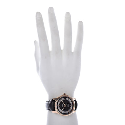 Omega 18K Red Gold Crocodile 41mm De Ville Hour Vision Co-Axial Automatic Watch Brown 431.63.41.21.13.001 2 of 9
