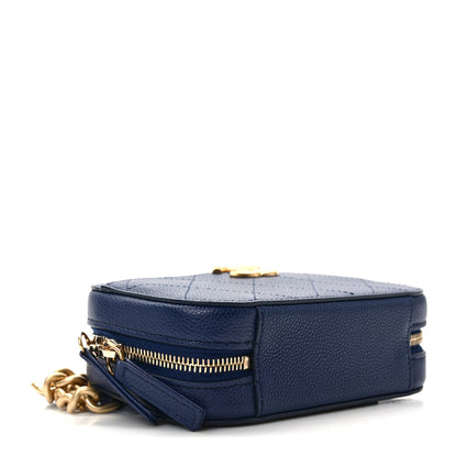 Chanel Caviar Stitched Waist Bag Blue 4 of 12
