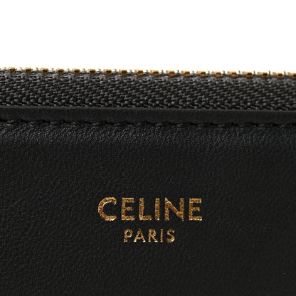 Celine Lambskin Large Trio Crossbody Bag Grey 5 of 13