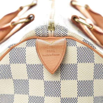 Louis Vuitton Damier Azur Speedy 30 6 of 13