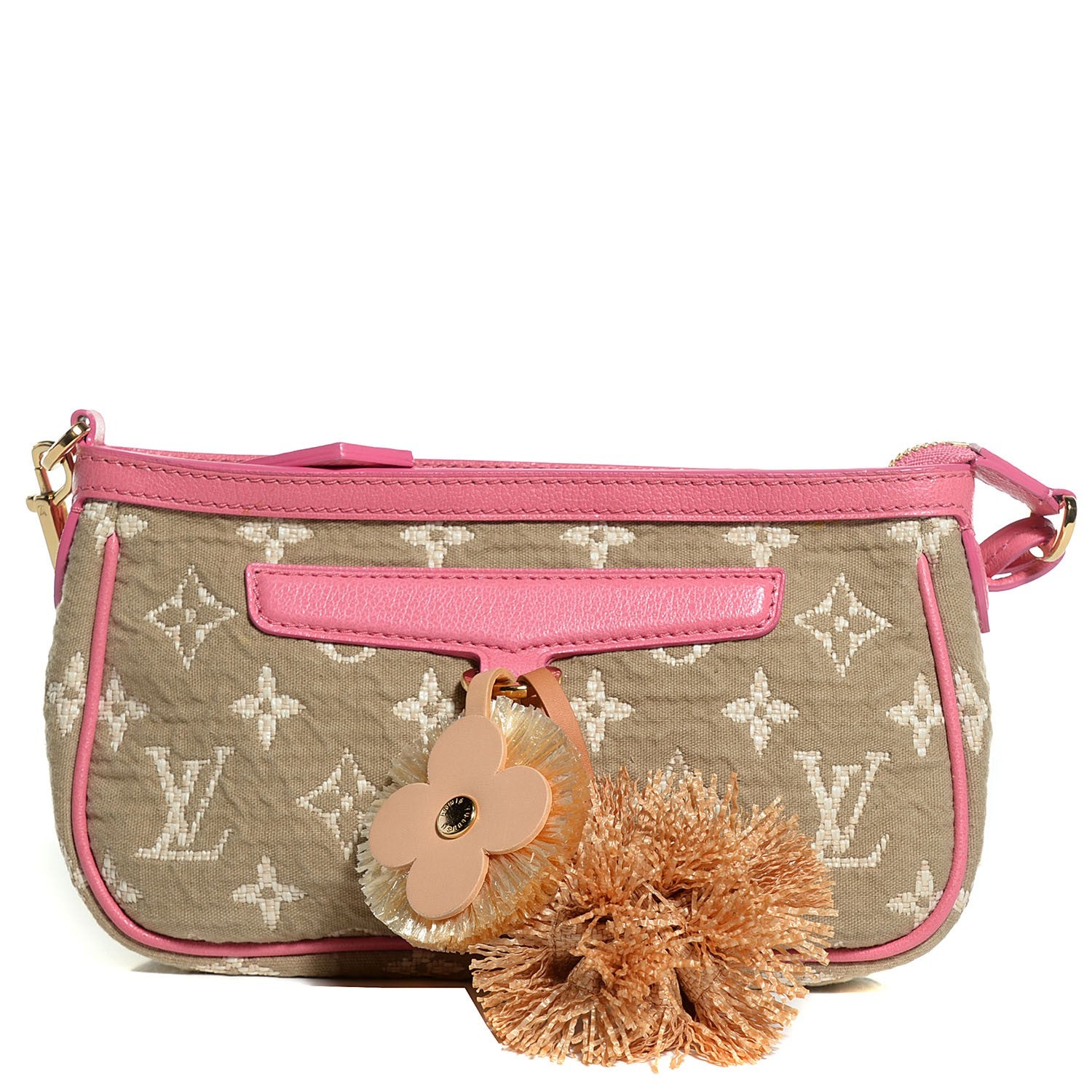 Louis Vuitton Monogram Sabbia Pochette Accessories Rose 1 of 8