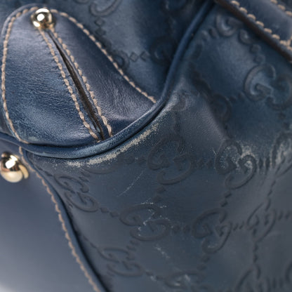 Gucci Guccissima Large Wave Boston Blue 6 of 12