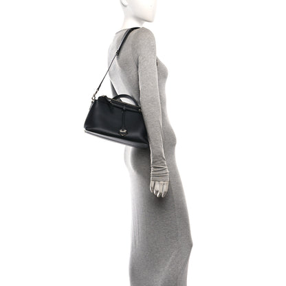 Fendi Vitello Dolce Medium By The Way Boston Bag Black 2 of 10