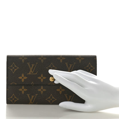 Louis Vuitton Monogram Sarah Wallet 2 of 8