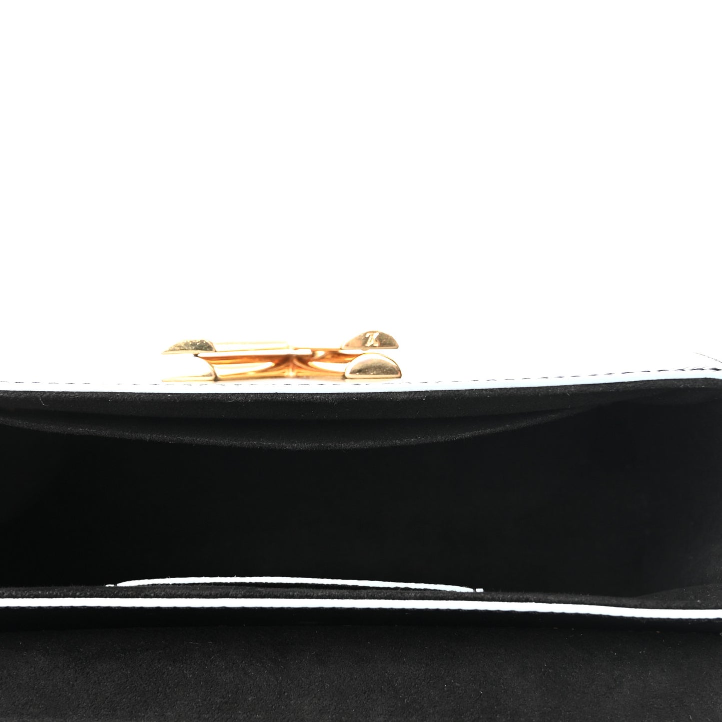 Epi Blooming Flowers Twist Shoulder Bag MM Black