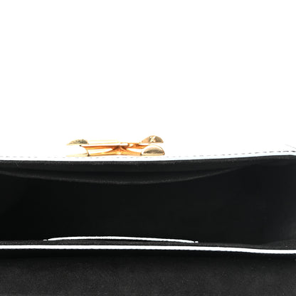 Louis Vuitton Epi Blooming Flowers Twist Shoulder Bag MM Black 5 of 10
