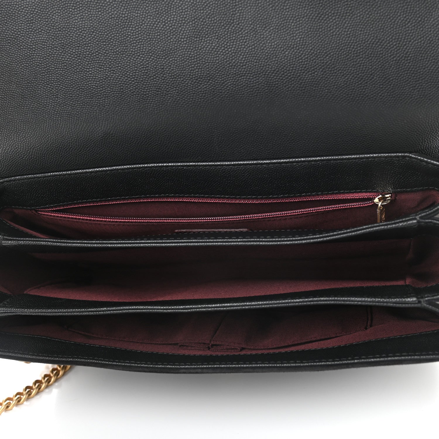 Chanel Caviar Suede Stitched Lady Coco Flap Black 5 of 11