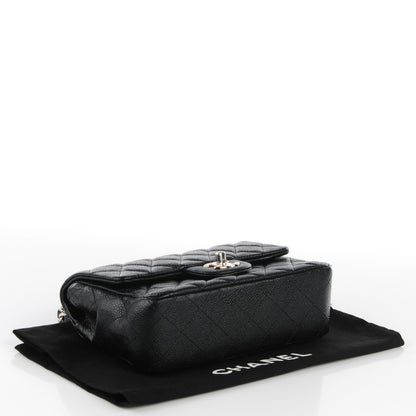 Chanel Caviar Quilted Mini Rectangular Flap Black 4 of 9