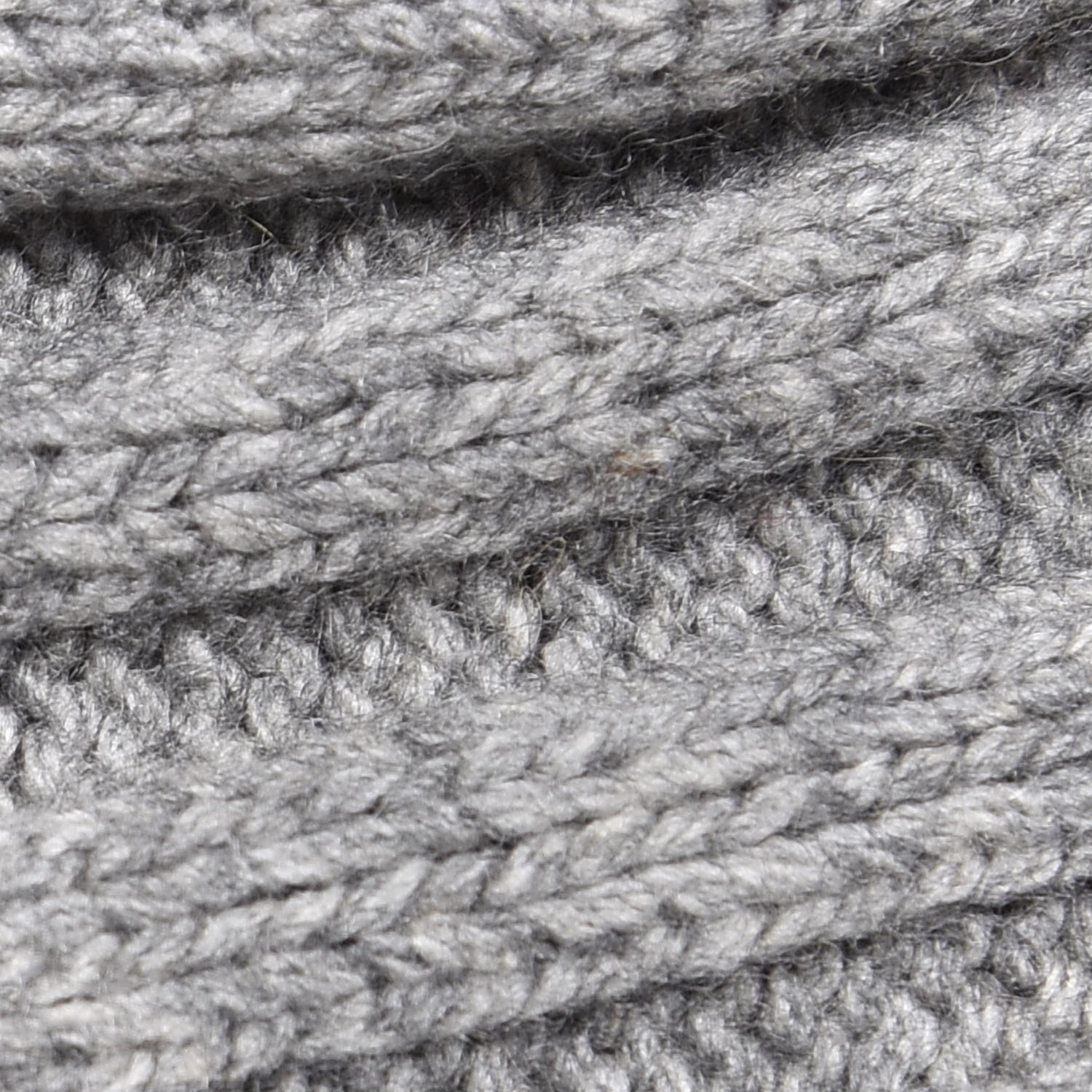 Chanel Cashmere Camellia Fringe Scarf Grey 6 of 8