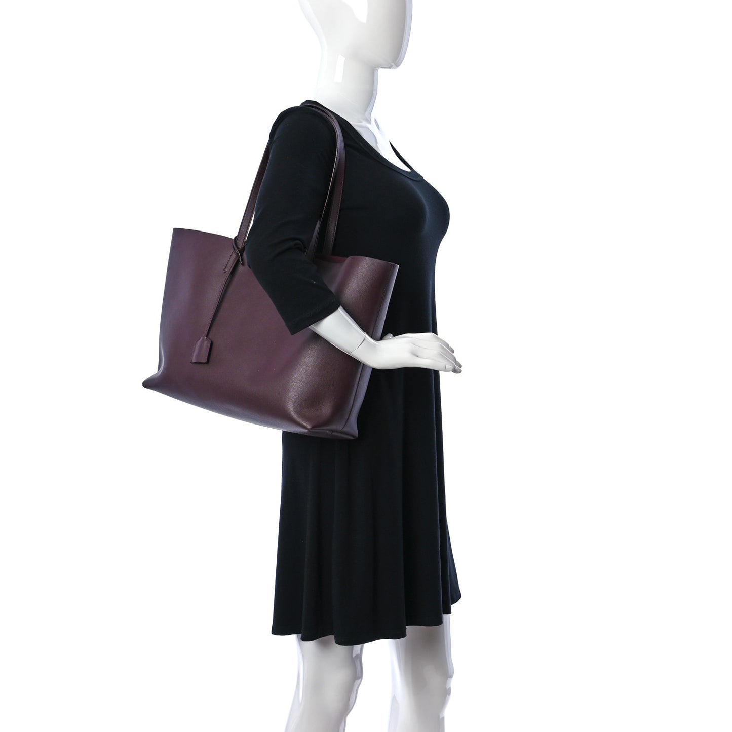 Nappa Intrecciato Document Case Ebano