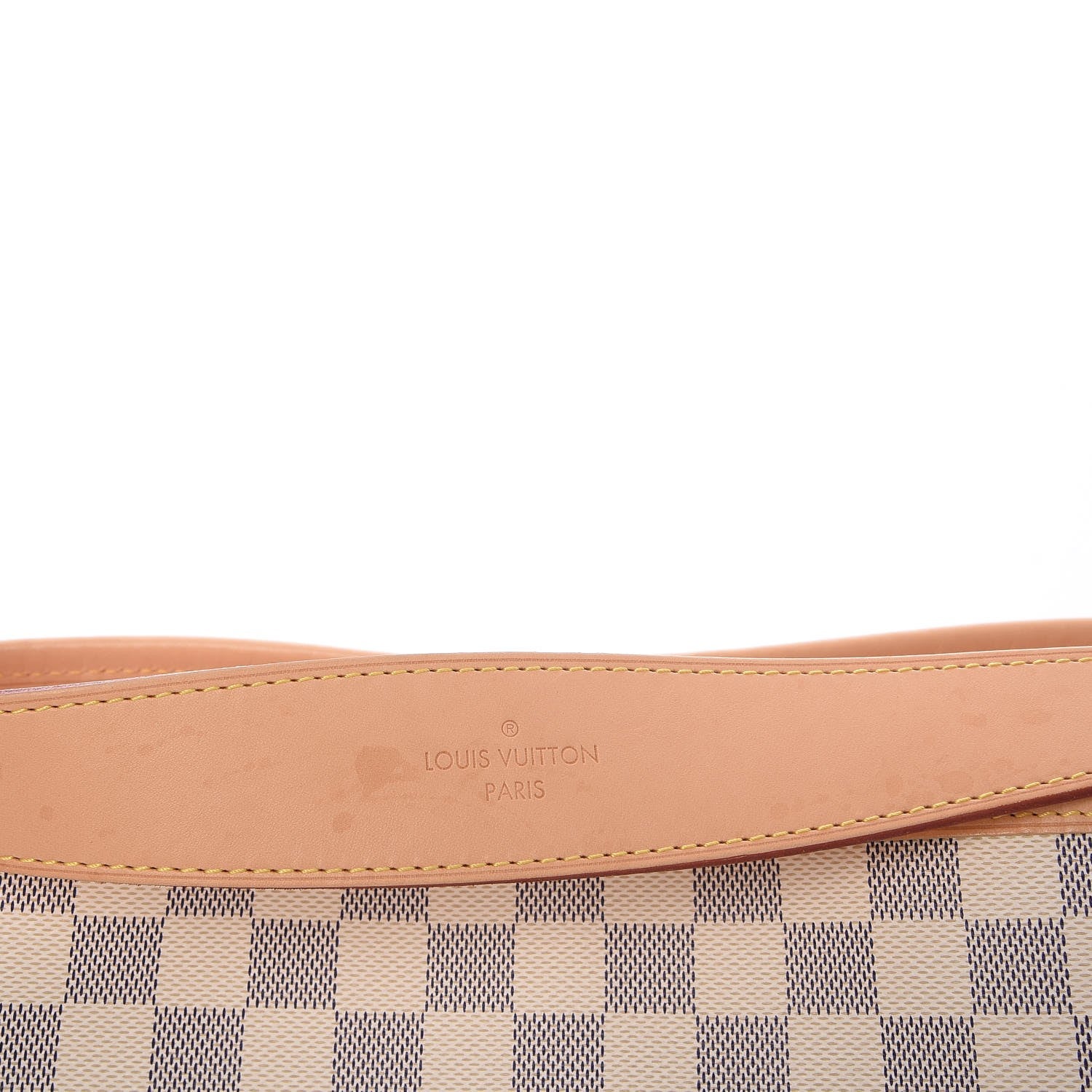 Louis Vuitton Damier Azur Delightful PM Rose Ballerine 9 of 9
