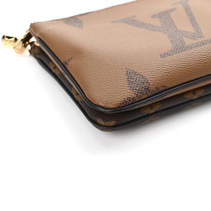Louis Vuitton Reverse Monogram Giant Double Zip Pochette 11 of 16