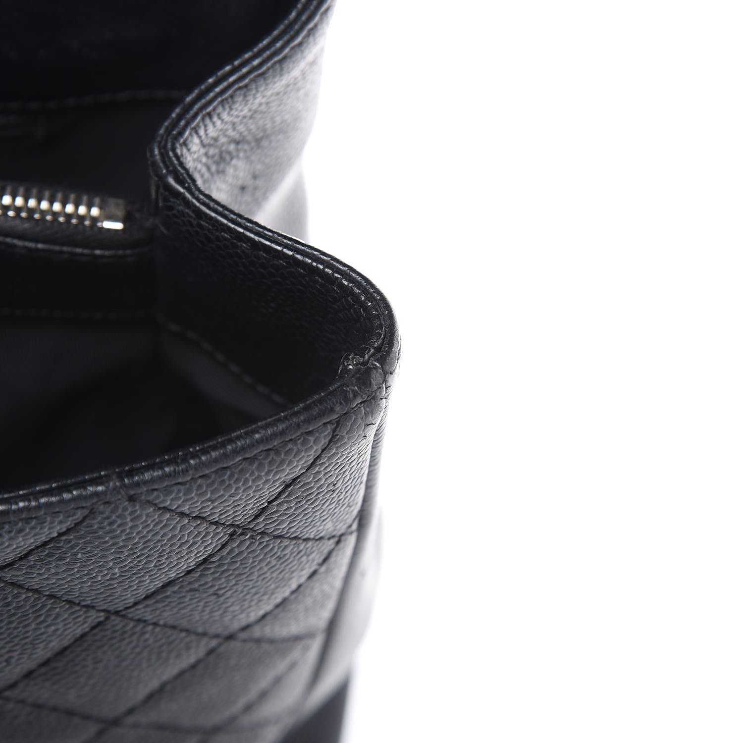 Chanel Caviar Quilted Grand Shopping Tote GST Black 22 of 26