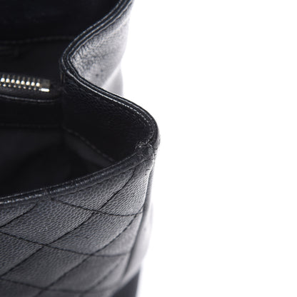 Chanel Caviar Quilted Grand Shopping Tote GST Black 22 of 26