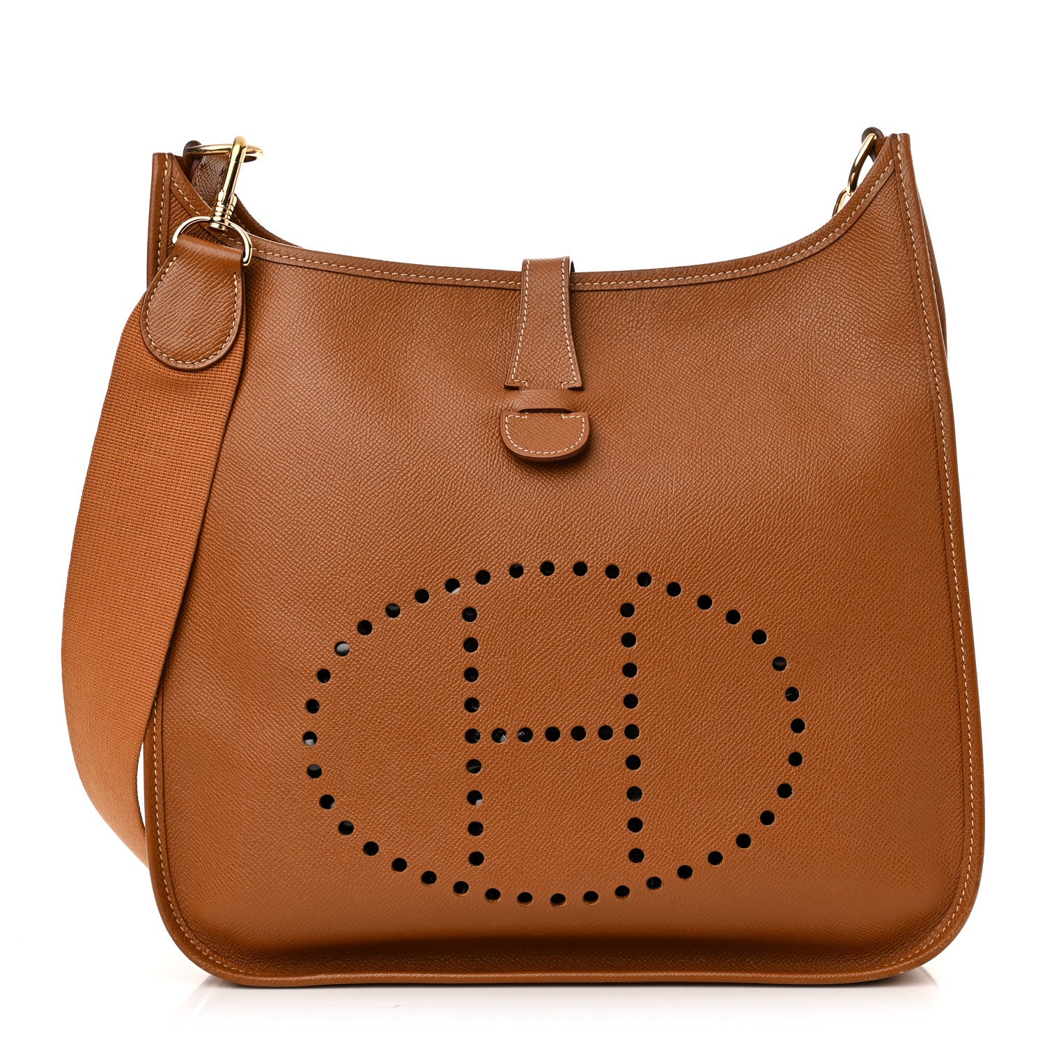 Hermes Courchevel Evelyne GM Gold 1 of 13