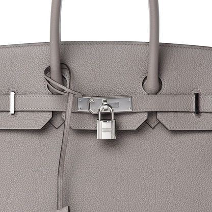 Hermes Togo Birkin 35 Gris Asphalte 10 of 10