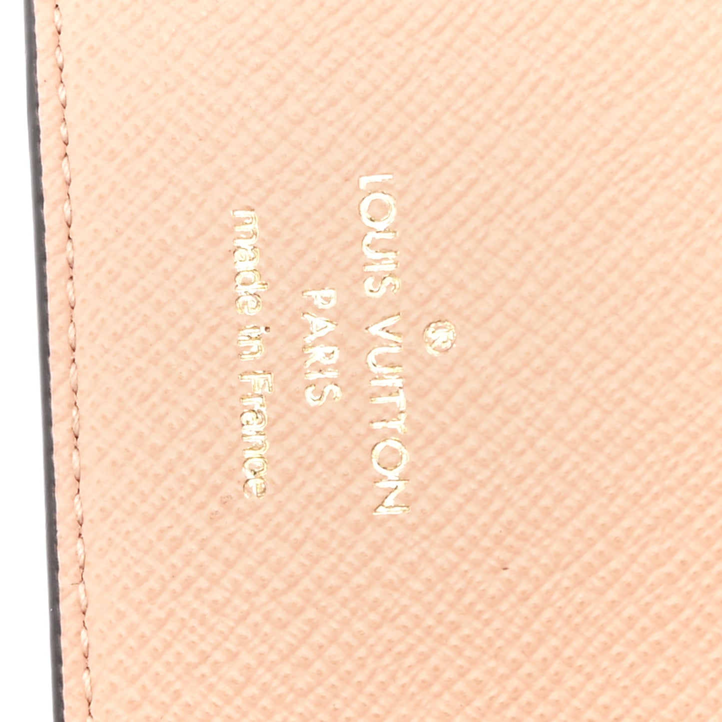Damier Ebene Juliette Wallet Creme