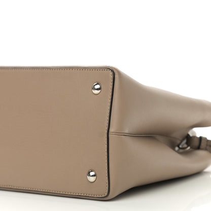 Fendi Vitello Dolce Century Petite 2Jours Tote Tortora Carbone 9 of 10