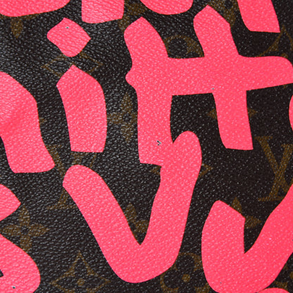 Louis Vuitton Monogram Graffiti Neverfull GM Fuchsia 18 of 19