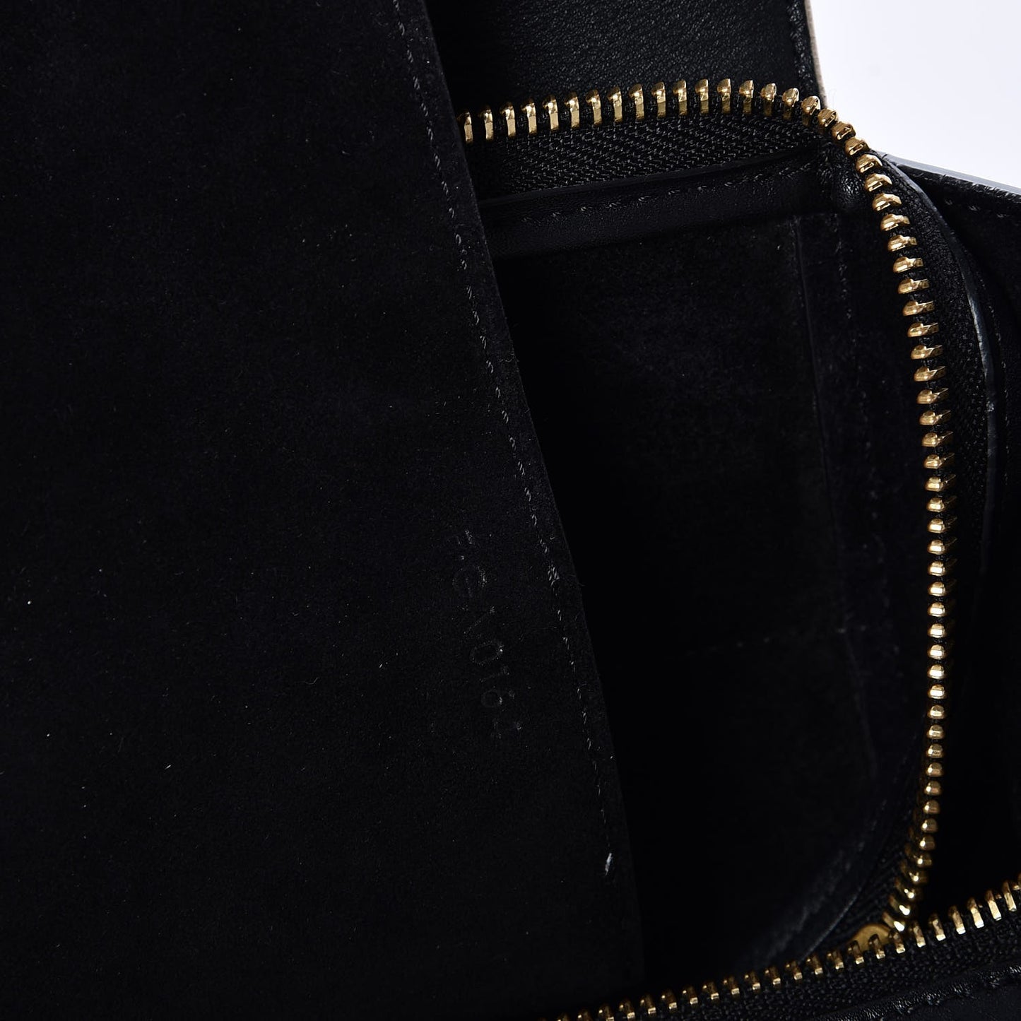 Smooth Calfskin Large Bi-Color Belt Bag Black