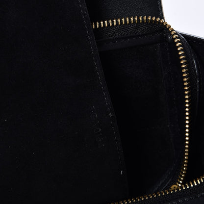 Celine Smooth Calfskin Large Bi-Color Belt Bag Black 7 of 13