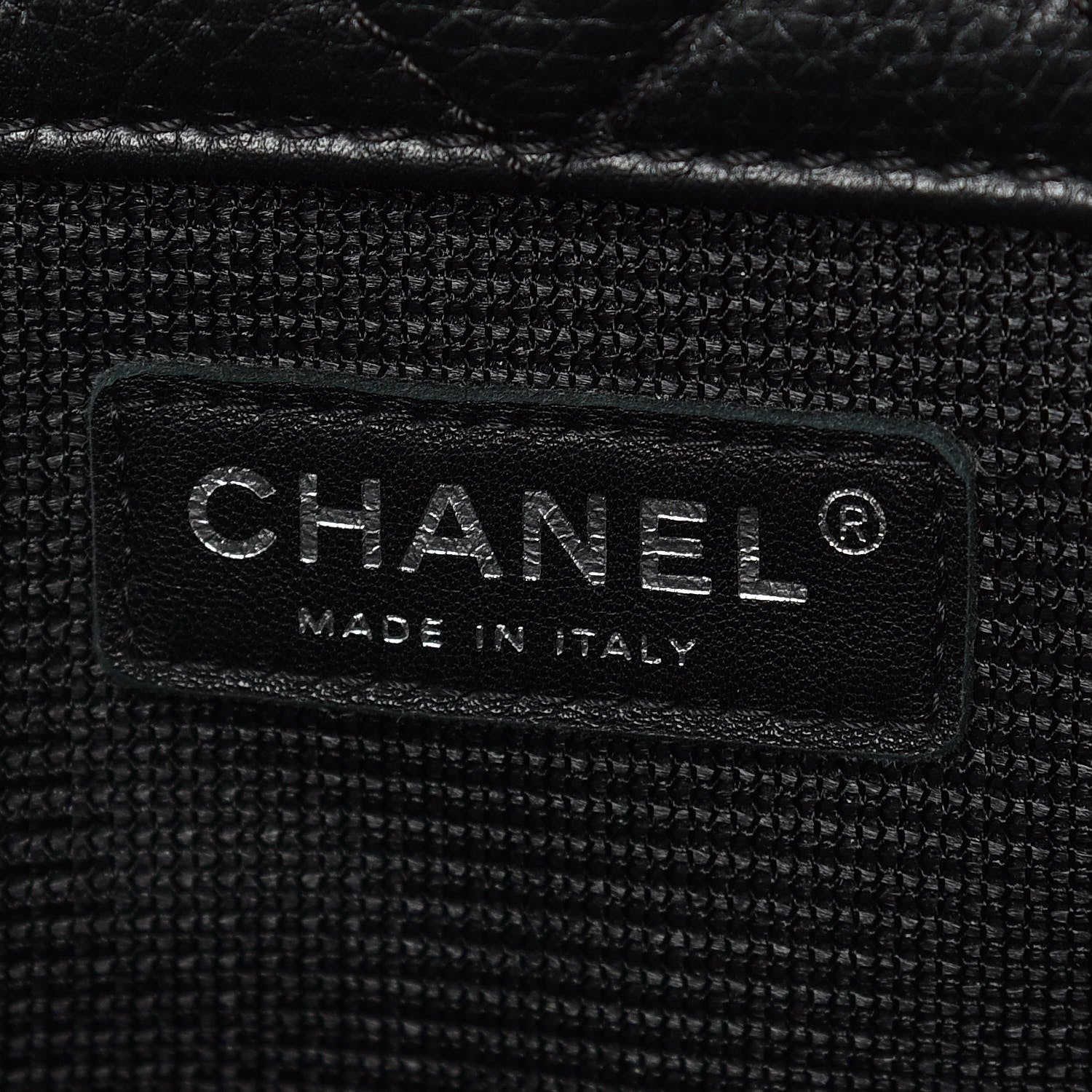 Chanel Calfskin Quilted XXL Travel Flap Bag Black 6 of 7