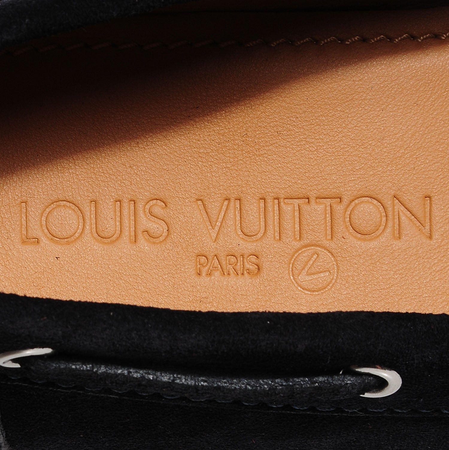 Louis Vuitton Mens Suede Transatlantic Loafers Marine 8.5 6 of 6