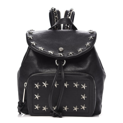 Jimmy Choo Lambskin Suki Studded Backpack Black 1 of 9