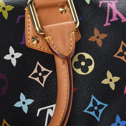 Louis Vuitton Monogram Multicolor Speedy 30 Black 13 of 16