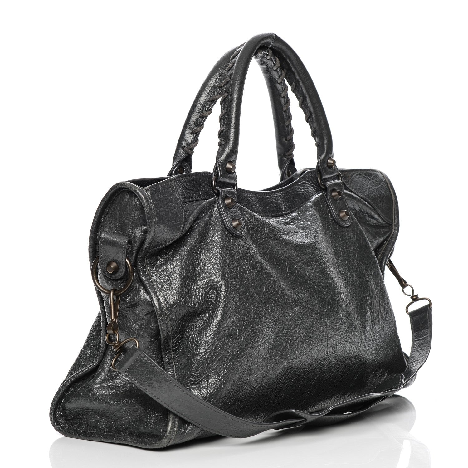 Balenciaga Agneau Classic Hardware City Gris Fossile 3 of 7