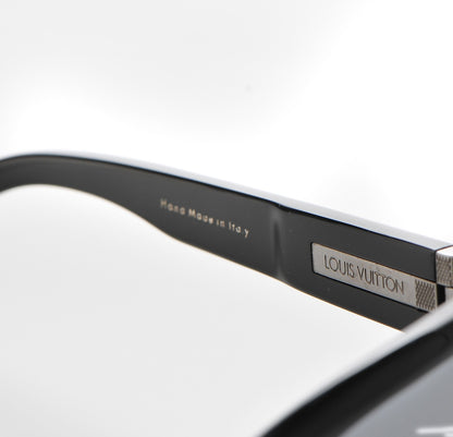 Louis Vuitton Acetate Damier PM Sunglasses Z0359E Black 6 of 8