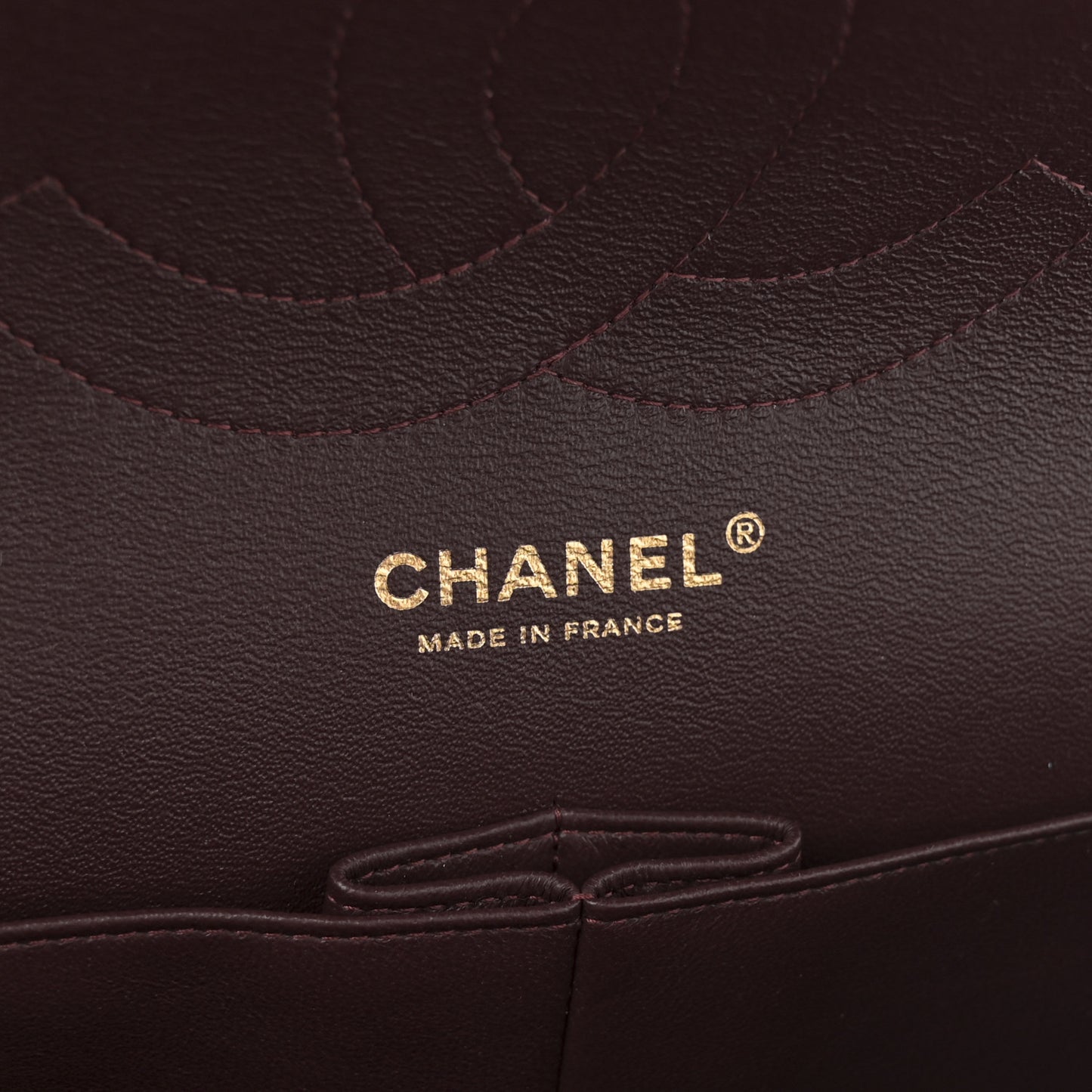 Lambskin Quilted Jumbo Double Flap Black