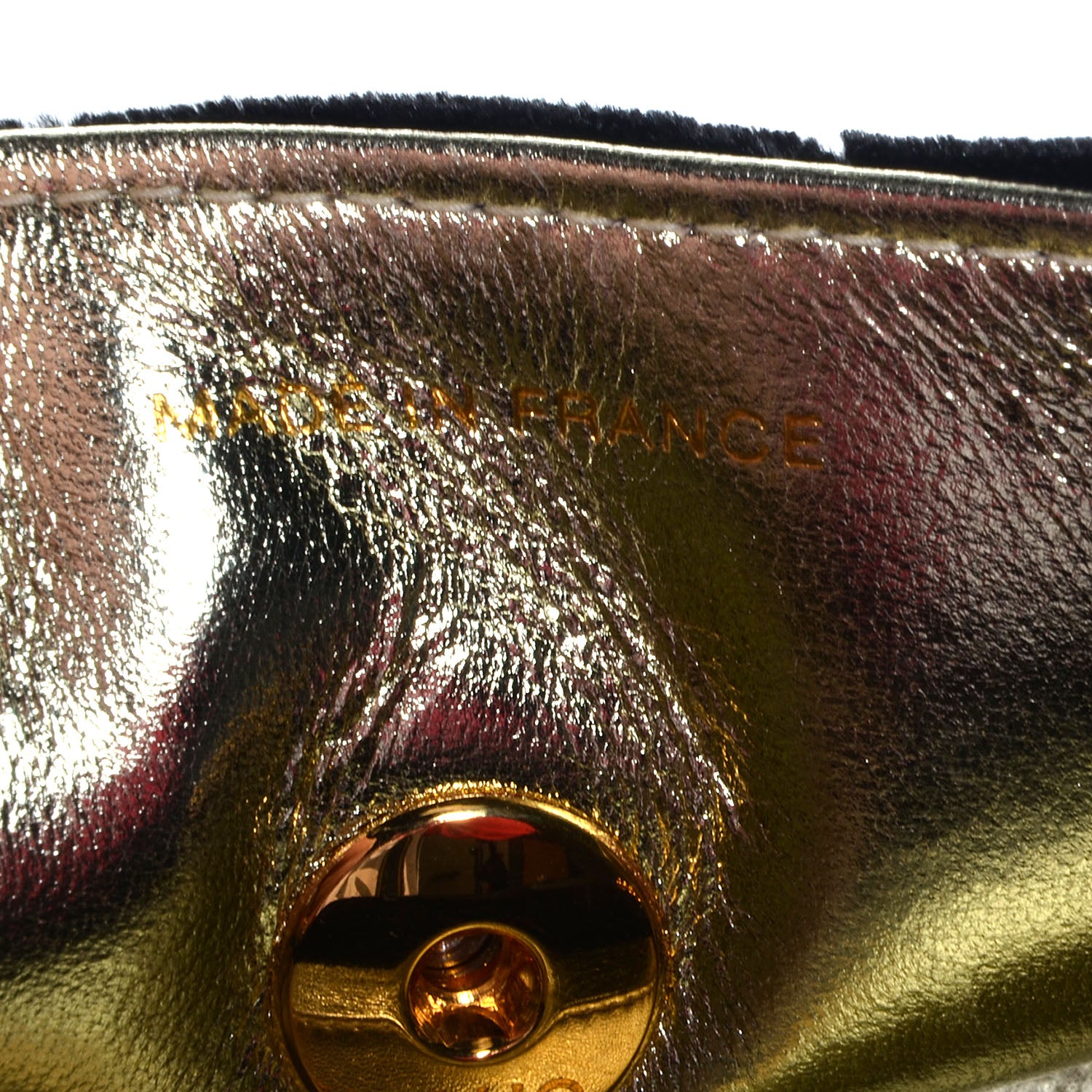 Chanel Velvet Flap Shoulder Bag Black 8 of 9