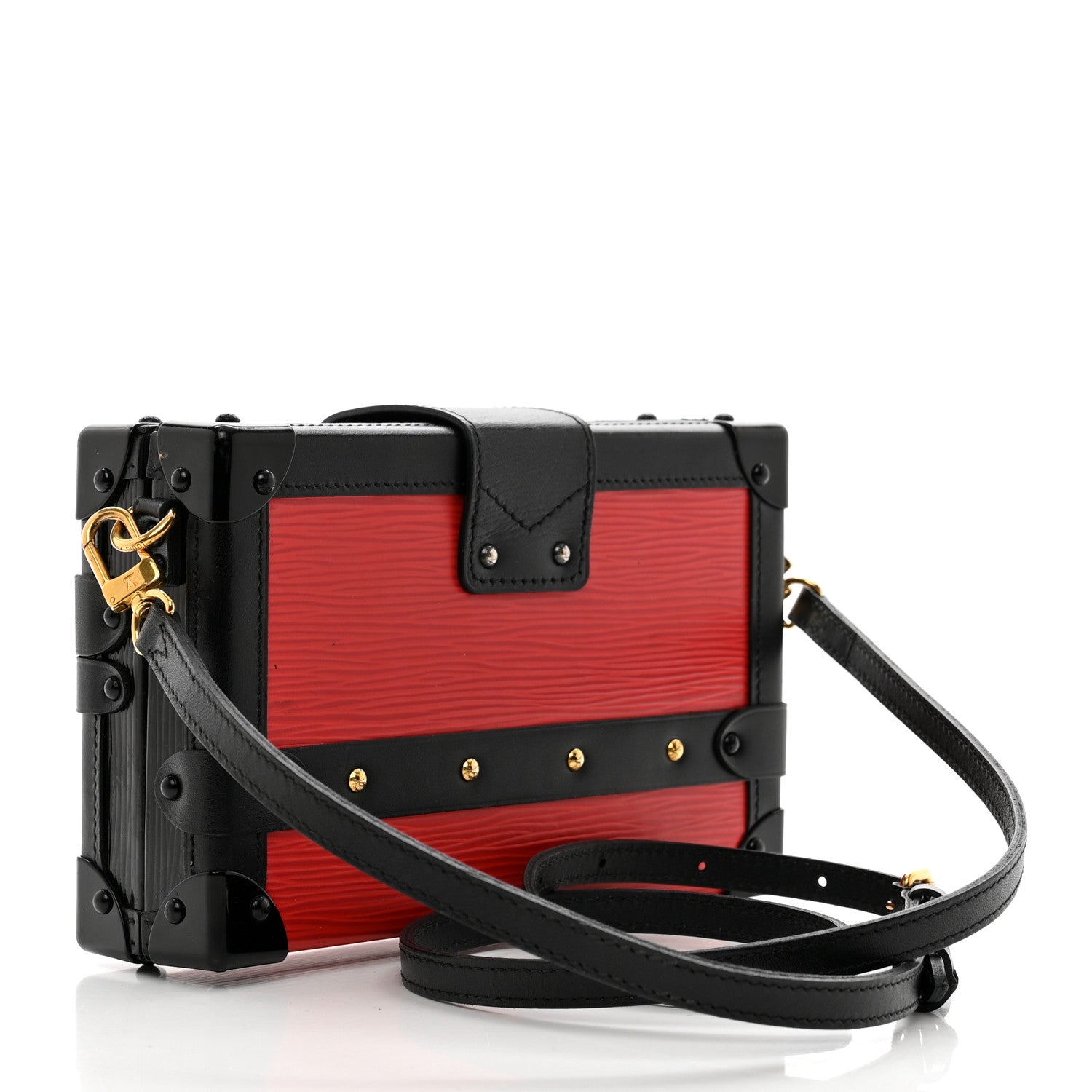 Louis Vuitton Epi Petite Malle Coquelicot 3 of 10
