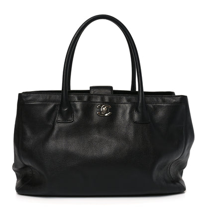 Chanel Calfskin Cerf Shopper Tote Black 1 of 10