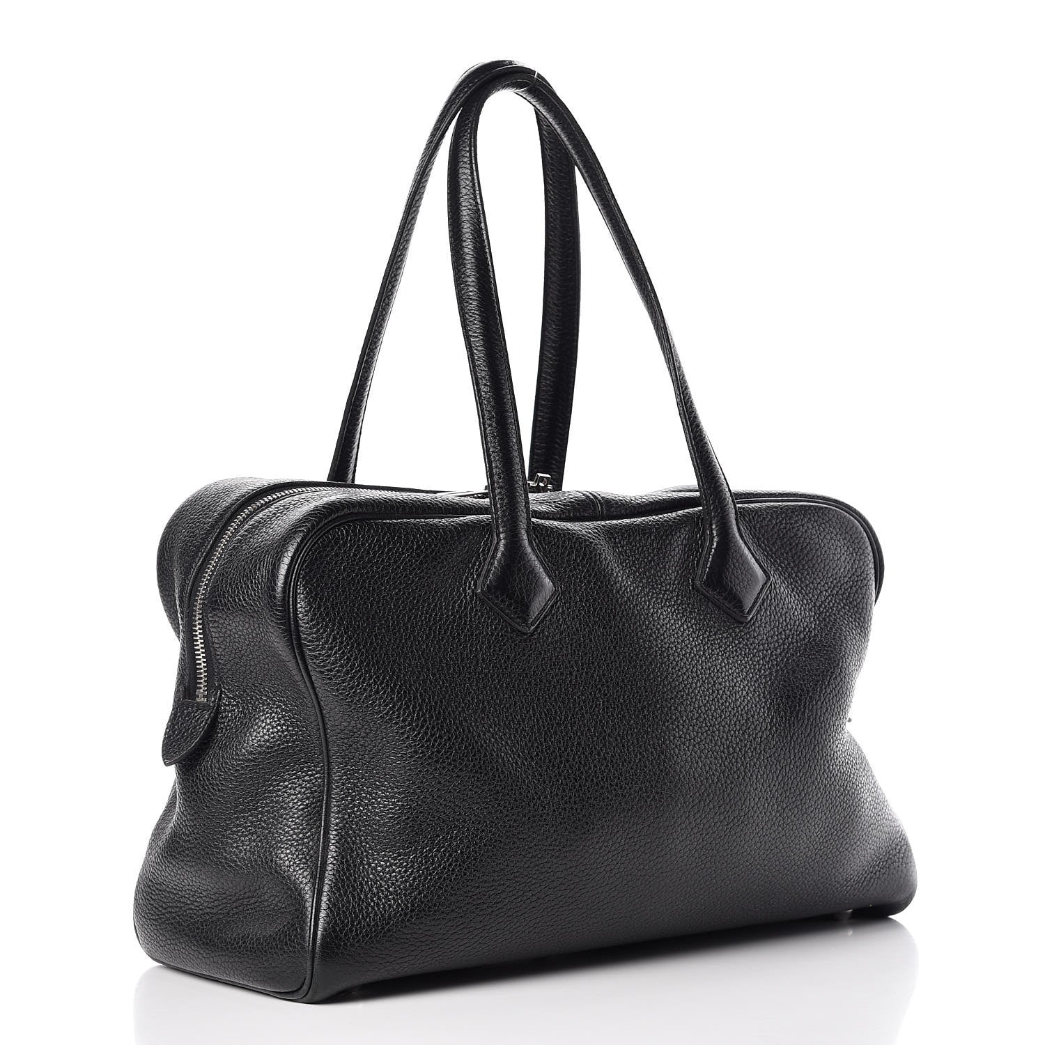 Hermes Taurillon Clemence Victoria II 35 Black 3 of 17