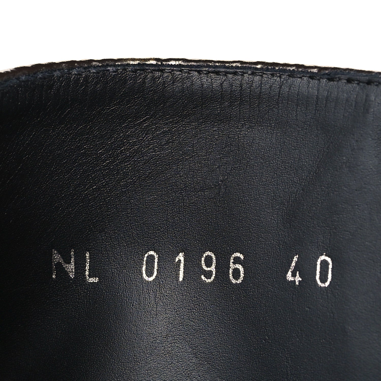 Louis Vuitton Calfskin Monogram Wonderland Flat Ranger Boots 40 Black 9 of 9