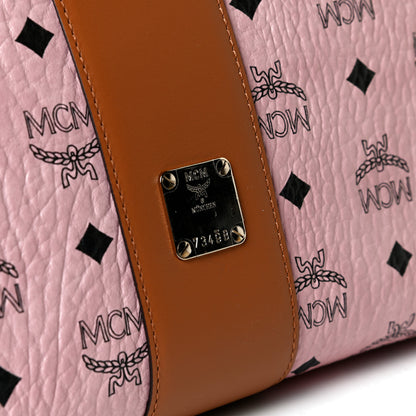 MCM Visetos Medium Klara Hobo Soft Pink 7 of 8