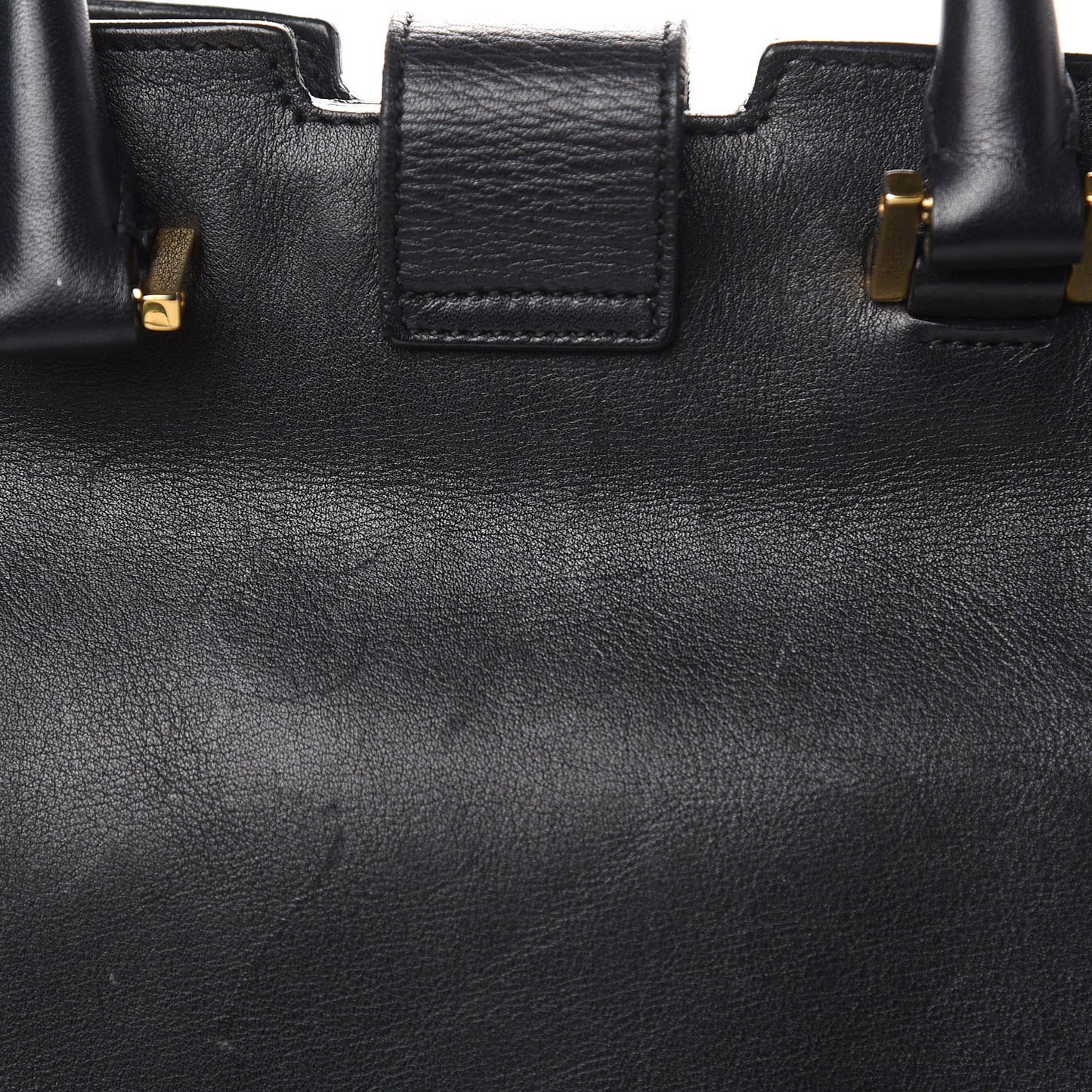 Calfskin Small Classic Y Cabas Black