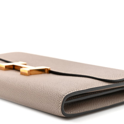 Hermes Epsom Constance Long Wallet Gris Asphalte 8 of 11