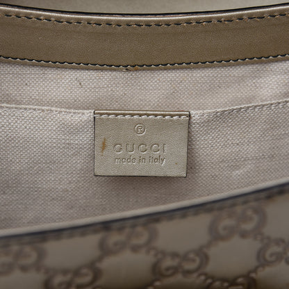 Gucci GG Shine Guccissima Medium Emily Chain Shoulder Bag Gold 6 of 19