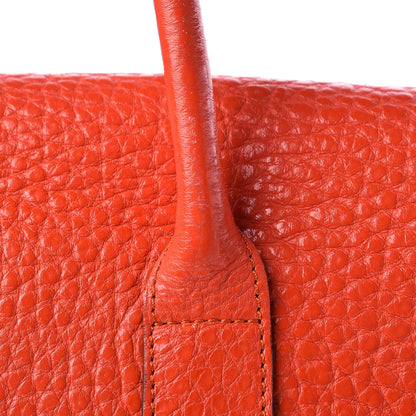 Mulberry Shiny Grain Bayswater Flame 13 of 17