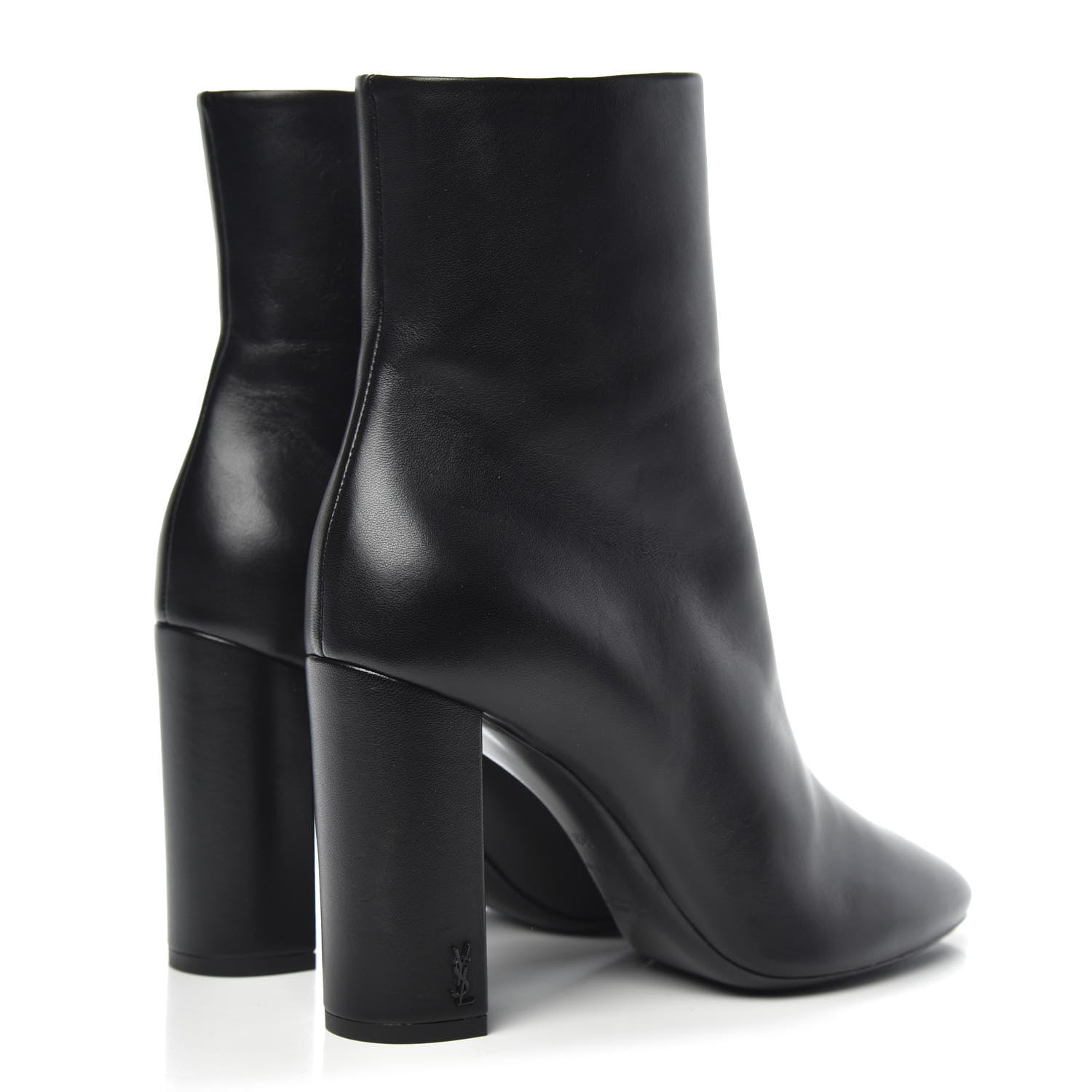 Saint Laurent Nappa Vendome Loulou Ankle Zip Boot 39.5 Black 4 of 10