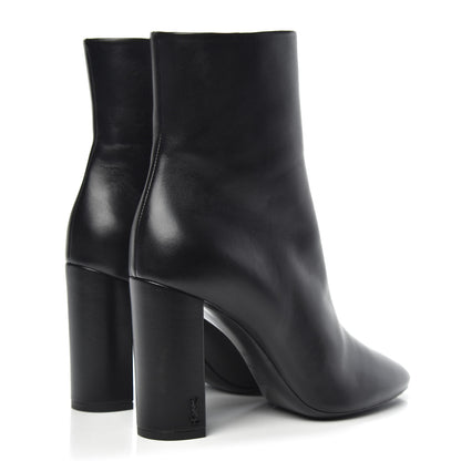 Saint Laurent Nappa Vendome Loulou Ankle Zip Boot 39.5 Black 4 of 10