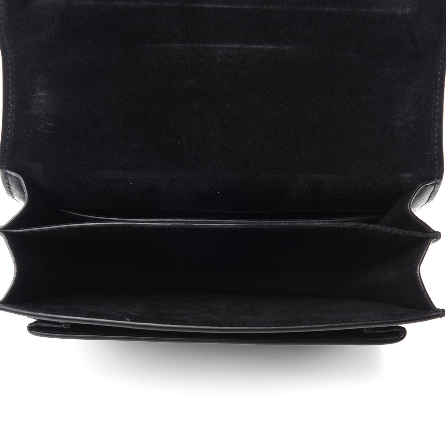 Calfskin Medium Monogram Sunset Shoulder Bag With Braided Strap Black