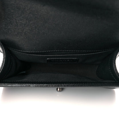 Chanel Caviar Quilted Small Boy Flap Black 4 of 10