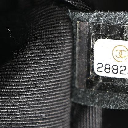 Chanel Lambskin Chevron Quilted Small Boy Flap Black 7 of 10